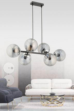 لوستر مشکی فلزی avimonaydınlatma - کد 769934003