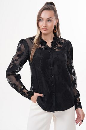 پیراهن سایز بزرگ مشکی زنانه سایز بزرگ Loom Boutique - کد 865802741