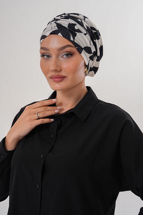 کلاه شنای حجاب بژ زنانه MAG FASHİON - کد 951073778