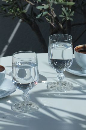 لیوان نارنجی شیشه Rakle - کد 841908426