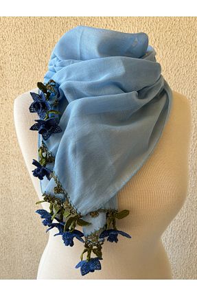 دستمال گردن بژ زنانه پنبه ای KAFTAN TAKI TASARIM - کد 62923450