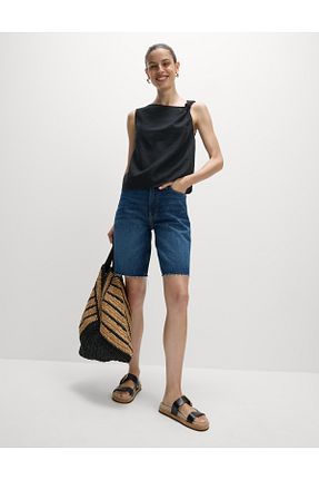 بلوز مشکی زنانه ساده Marks & Spencer - کد 953589819