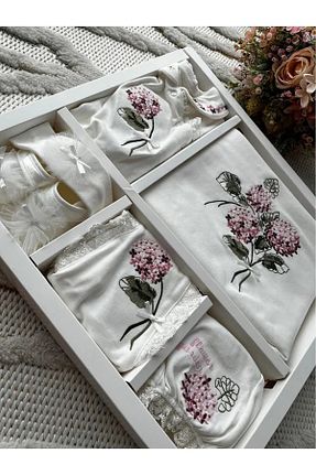 بعد از زایمان سفید بچه گانه پنبه ای yudemia - کد 900672679