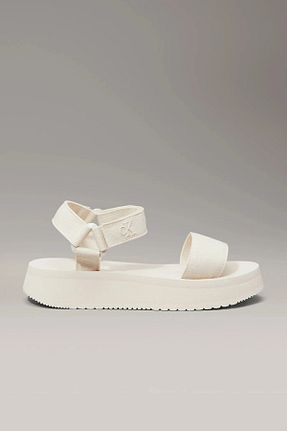 صندل نباتی زنانه پاشنه تخت Calvin Klein - کد 924152998