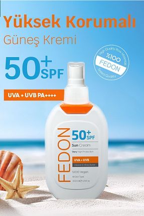 کرم ضد آفتاب بدن SPF 50 + fedon - کد 835680074