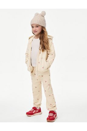 شلوار کرمگن بژ بچه گانه رگولار Marks & Spencer - کد 948734215