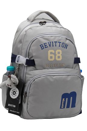 کیف مدرسه قهوه ای زنانه پارچه ای Bevitton - کد 822814446