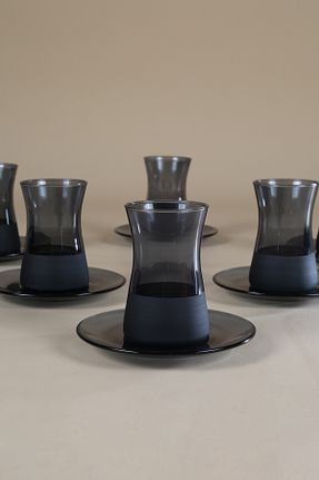 فنجان چای مشکی شیشه Genel Markalar - کد 789043351