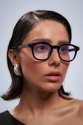 عینک محافظ نور آبی مشکی زنانه معدنی Bilge Karga - کد 796153470