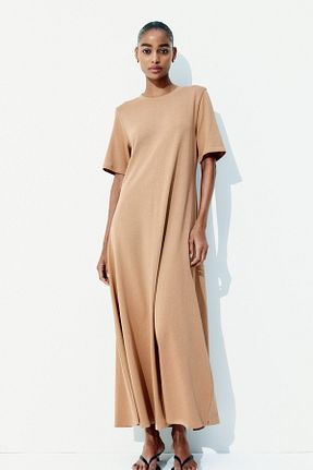 لباس بژ زنانه پنبه ای H&M - کد 924396849