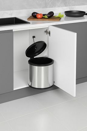 کیسه زباله طوسی استیل ضد زنگ Home - کد 944150927