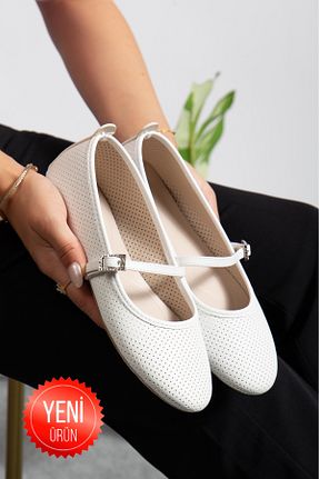 بابت سفید زنانه چرم مصنوعی romamod - کد 959859783