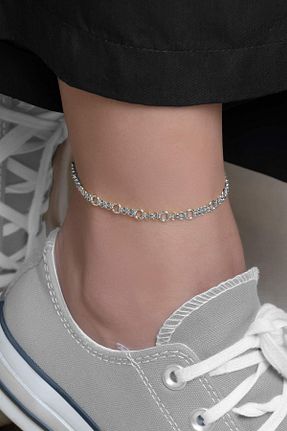 خلخال نقره سفید زنانه So Chic - کد 858738436