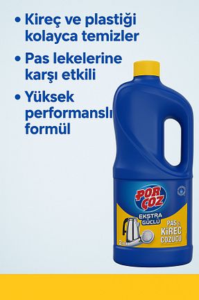 چربی زدا و آهک پاک کن Porçöz - کد 34583372