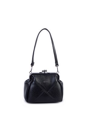 کیف پستچی مشکی زنانه چرم مصنوعی Nas Bag - کد 902068592