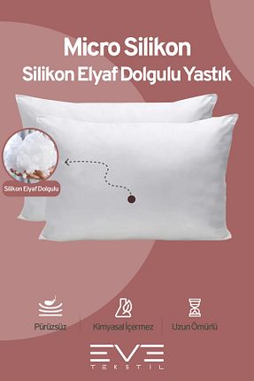 بالش سفید پنبه پلی استر Eve - کد 6633992
