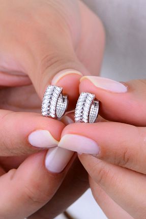 گوشواره نقره زنانه 925 عیار Söğütlü Silver - کد 958517784