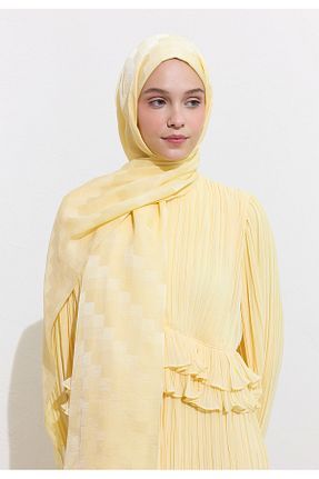 شال زرد زنانه Freshscarfs - کد 959281351