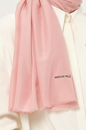 شال صورتی زنانه Madame Polo - کد 959271992