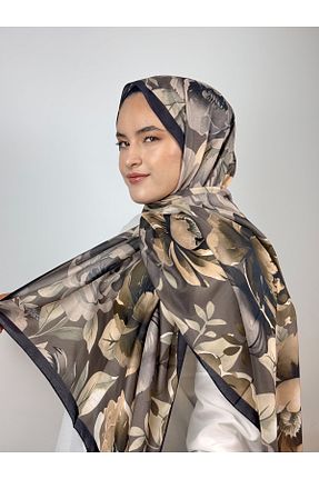 شال قهوه ای زنانه MODA - کد 959404040
