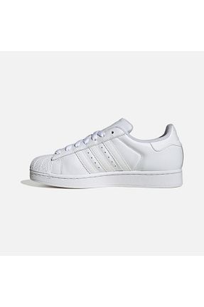 کفش اسنیکر سفید زنانه بند دار adidas - کد 891425602