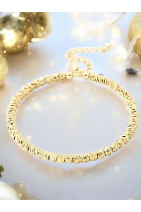 دستبند استیل (فولاد) طلائی زنانه استیل (فولاد) Merand - کد 959897387