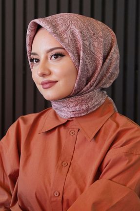روسری آبی پنبه پلی استر Eşarp Sokağı - کد 959960576