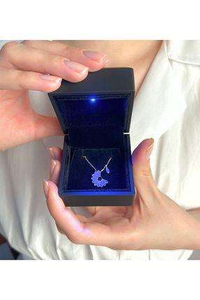گردنبند نقره زرد زنانه 925 عیار OGO SİLVER - کد 960290550