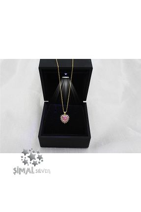 گردنبند نقره زرد زنانه 925 عیار Şimal Silver - کد 960278321