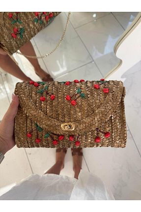 کیف دوشی قهوه ای زنانه Tina İstanbul - کد 960355285