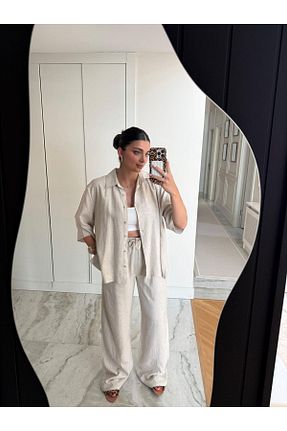 ست بالاتنه و پائین تنه رنگی زنانه بافت Bade Butik - کد 960400676
