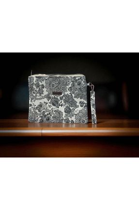 کیف پورتفوی و کلاچ سفید زنانه baginmuse - کد 960619437