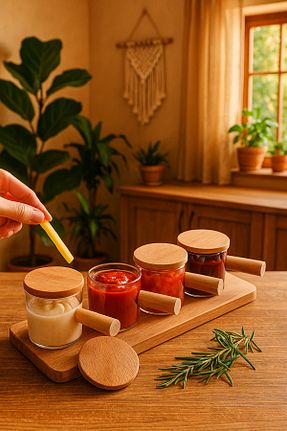 سرویس قهوه خوری نارنجی 6 نفره Kitchen Life - کد 780131636