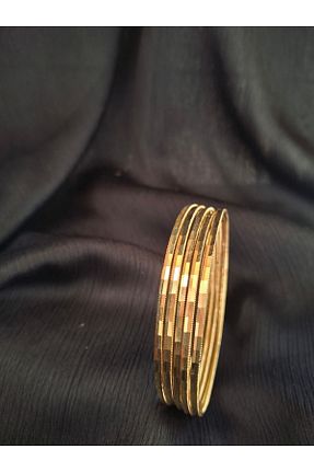 النگو زرد زنانه 22 عیار AXARE - کد 946119571