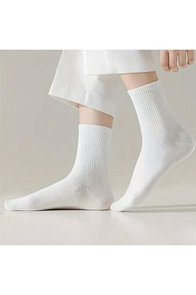 جوراب اسپرت سفید زنانه پنبه ای Bestrend - کد 932822822
