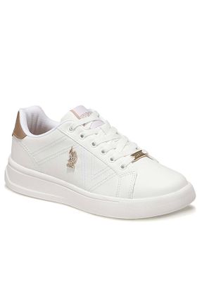 کفش اسنیکر سفید زنانه بند دار U.S. Polo Assn. - کد 239834720