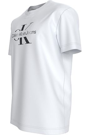 تیشرت سفید مردانه رگولار Calvin Klein - کد 814802030