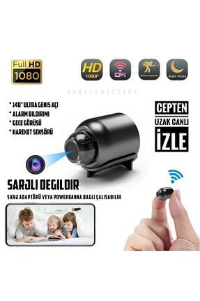 دوربین فیلم برداری مشکی Nanocamcoders - کد 942383436