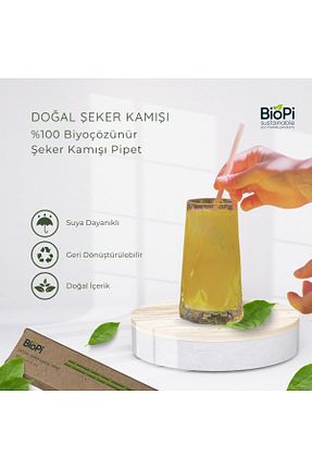 نی نوشیدنی بژ BioPi - کد 952227666