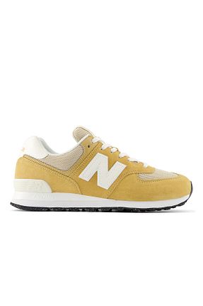 کفش اسنیکر زرد زنانه بند دار New Balance - کد 803510804