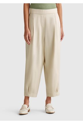 شلوار طوسی زنانه بافتنی United Colors of Benetton - کد 934088003