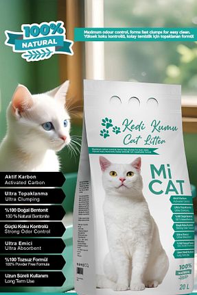 شن گربه Doğal/Bentonit Kumlar Mi Cat - کد 836071790
