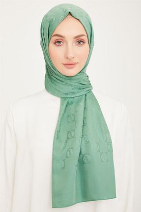 شال سبز زنانه پلی استر Armine - کد 752412873