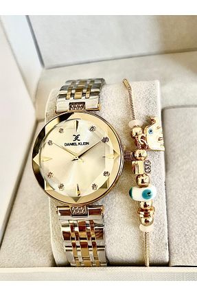 ساعت مچی سفید زنانه 34 میلی متر Daniel Klein - کد 936916034