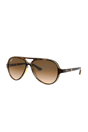 عینک آفتابی قهوه ای زنانه 59 Ray-Ban - کد 2912034