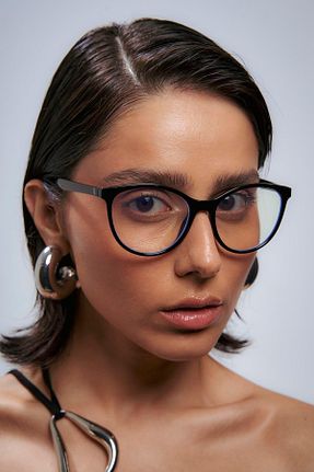 عینک محافظ نور آبی سفید زنانه شیشه Bilge Karga - کد 343950351