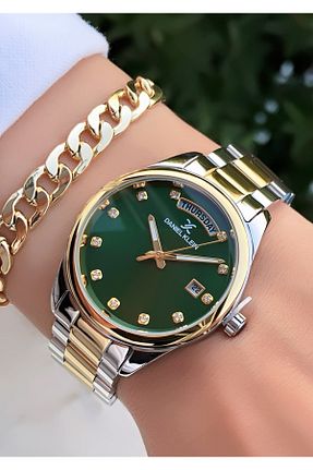ساعت مچی طلائی زنانه 36-40 میلی متر Daniel Klein - کد 330479098