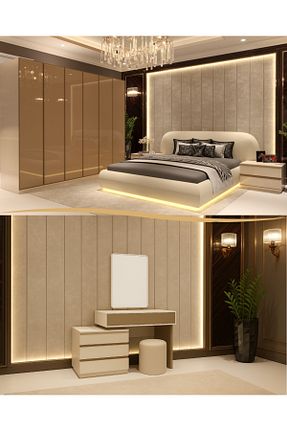 ست اتاق خواب قهوه ای 6 inegölmobilyası - کد 800741345