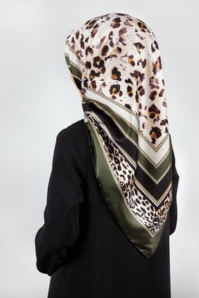 روسری سبز پلی استر VİOLLA - کد 882692025