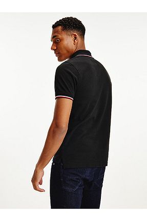 پولوشرت مشکی مردانه پنبه ای Tommy Hilfiger - کد 268308235